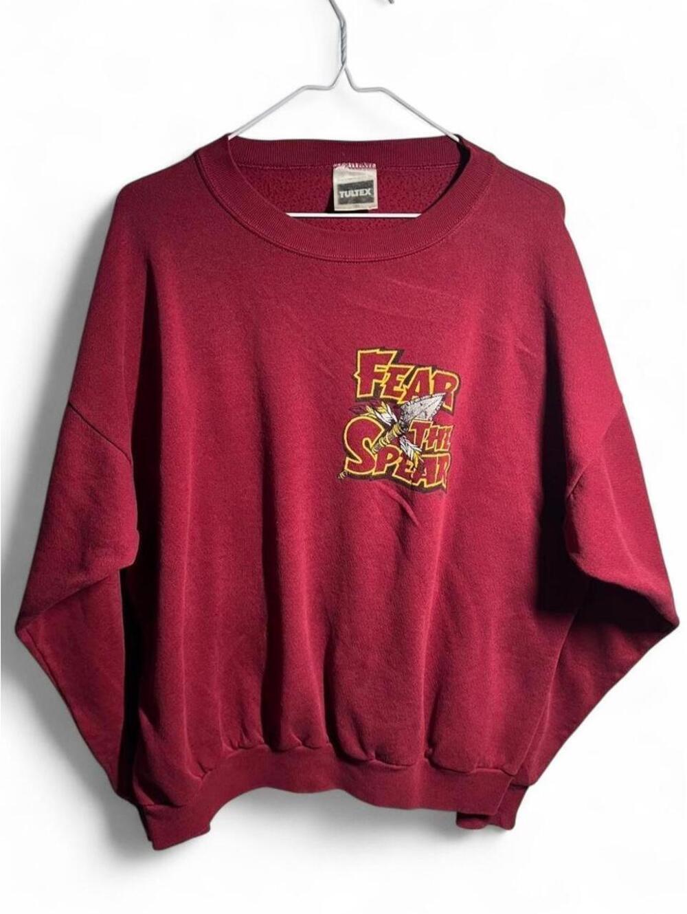 RARE Double-Sided Vintage 90s FSU Seminoles Tultex Crewneck